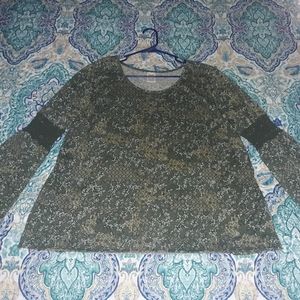 Long sleeve blouse